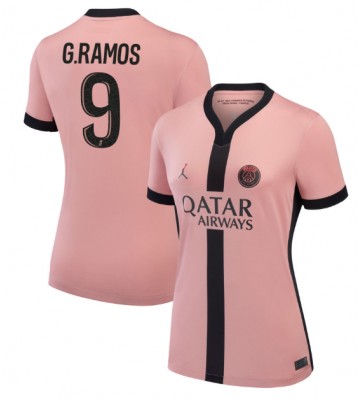 Paris Saint-Germain Goncalo Ramos #9 Tredje Tröja Dam 2024-25 Kortärmad